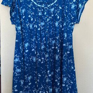 Earth Angels - Women's Short Sleeve Nightgown